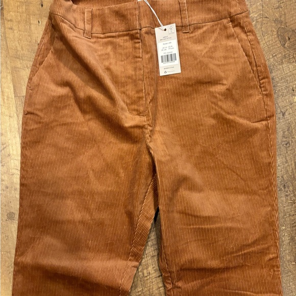 Boden Corduroy Flare Trouser Pants in butterscotch brown $160 - Picture 5 of 8